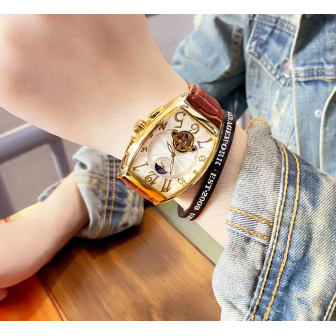 NTA-LIGHT CHRONIA- Montre Mécanique Automatique élégant Homme en Véritable Cuir – Prestige en Acier Inoxydable