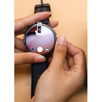 NTA-LIGHT TITAN X35 – Montre Smartphone Android 3G/4G/5G  Carte SIM | Appels, GPS & Bluetooth | 2 Bracelets Cuir & Silicone
