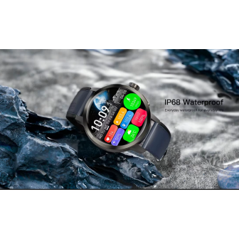 NTA-LIGHT TITAN X35 – Montre Smartphone Android 3G/4G/5G  Carte SIM | Appels, GPS & Bluetooth | 2 Bracelets Cuir & Silicone