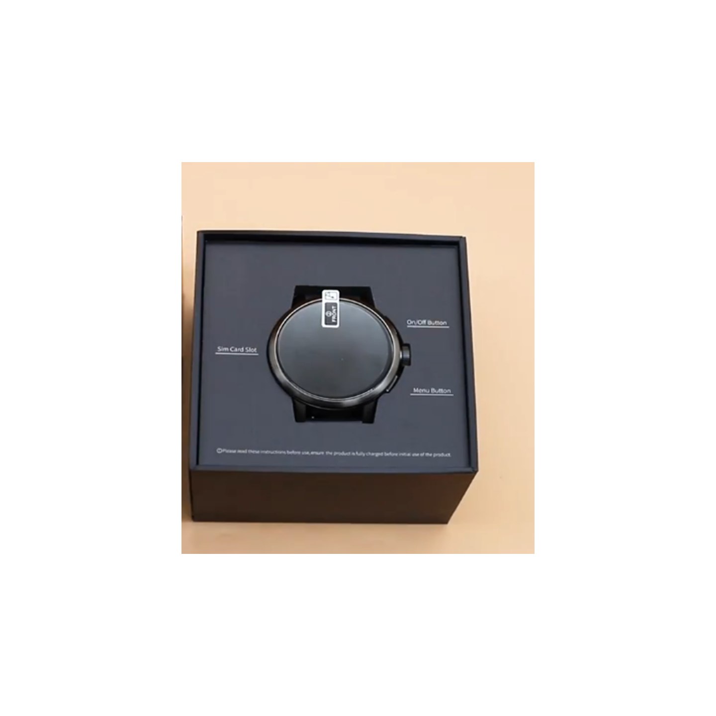 NTA-LIGHT TITAN X35 – Montre Smartphone Android 3G/4G/5G  Carte SIM | Appels, GPS & Bluetooth | 2 Bracelets Cuir & Silicone